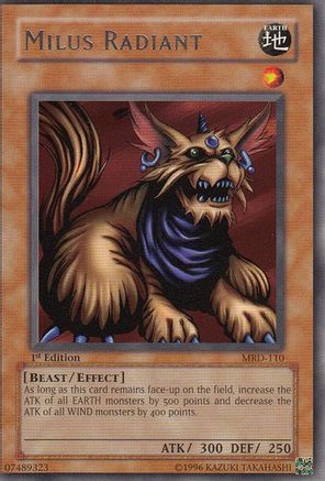 Milus Radiant (MRD-110) - Metal Raiders 1st Edition