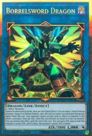 Borrelsword Dragon (Alternate Art) (MAGO-EN039) - Maximum Gold 1st Edition