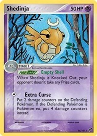 Shedinja - 14/107 - Deck Exclusives