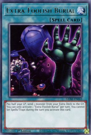 Extra-Foolish Burial (GEIM-EN043) - Genesis Impact 1st Edition
