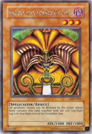 Exodia the Forbidden One (Dark Duel Stories) (DDS-003) - Yu-Gi-Oh! Video Game Promotional Cards Limited