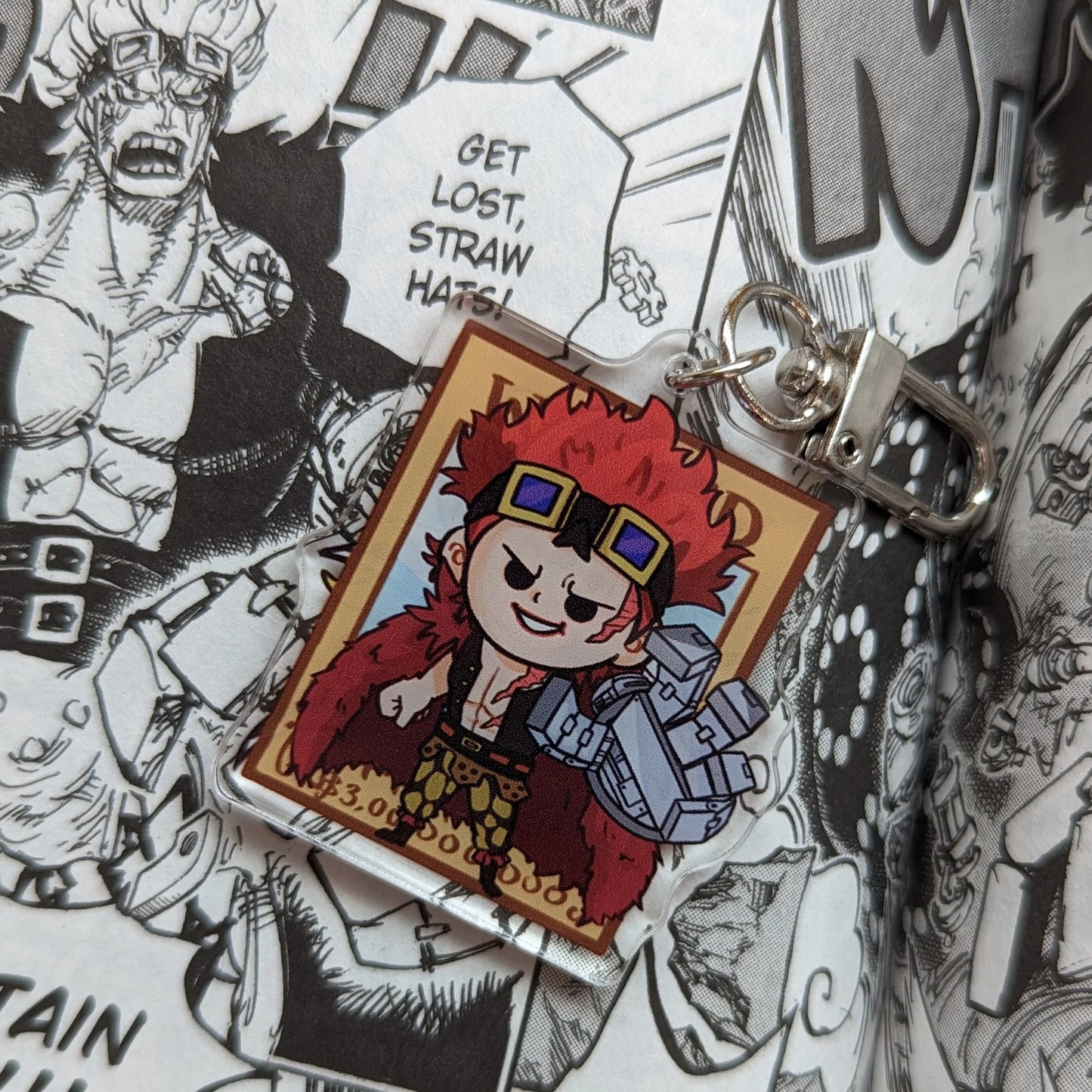 Kid/Killer Acrylic Keychain (Pixelized Panda)