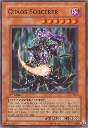 Chaos Sorcerer (IOC-023) - Invasion of Chaos 1st Edition