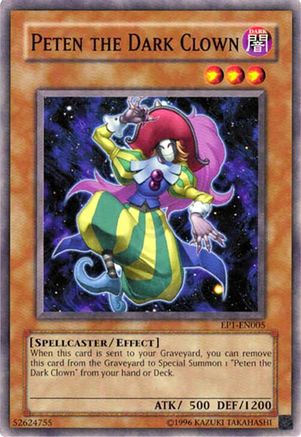 Peten the Dark Clown (EP1-EN005) - Yu-Gi-Oh! Movie Exclusive Pack Limited