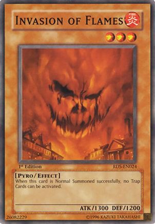 Invasion of Flames (RDS-EN024) - Rise of Destiny 1st Edition