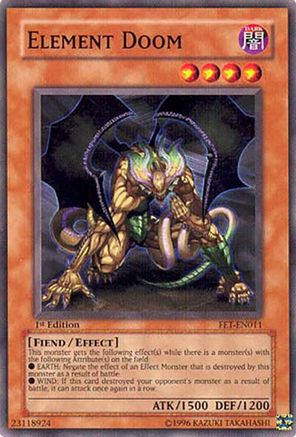 Element Doom (FET-EN011) - Flaming Eternity 1st Edition