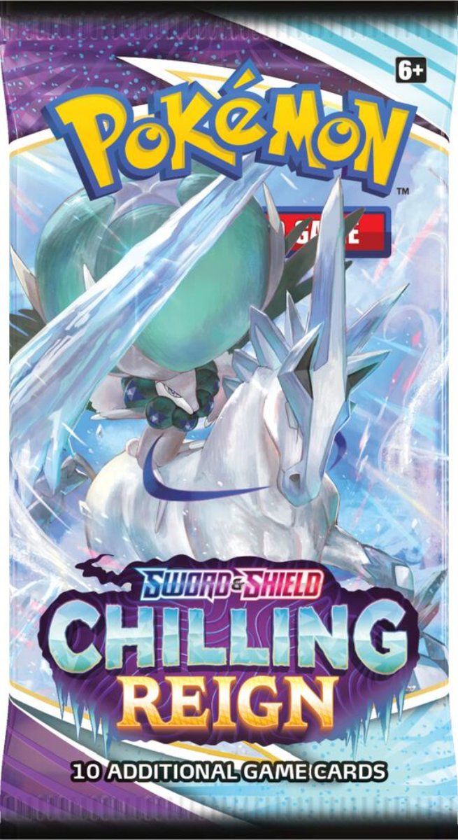 Pokmon TCG - Sword & Shield - Chilling Reign - Booster Pack Banana Games & Hobby Pokmon TCG - Sword & Shield - Chilling Reign - Booster Pack Banana Games & Hobby