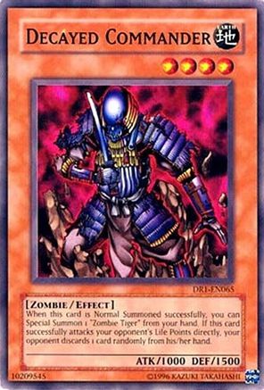 Decayed Commander (DR1-EN065) - Dark Revelation Volume 1 Unlimited