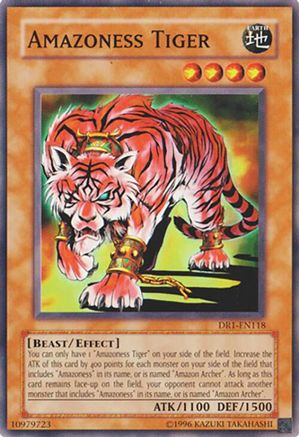 Amazoness Tiger (DR1-EN118) - Dark Revelation Volume 1 Unlimited
