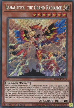 Bahalutiya, the Grand Radiance (LIOV-EN023) - Lightning Overdrive 1st Edition