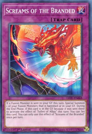 Screams of the Branded (LIOV-EN068) - Lightning Overdrive 1st Edition