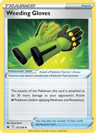 Weeding Gloves 155/198 - SWSH06 Chilling Reign