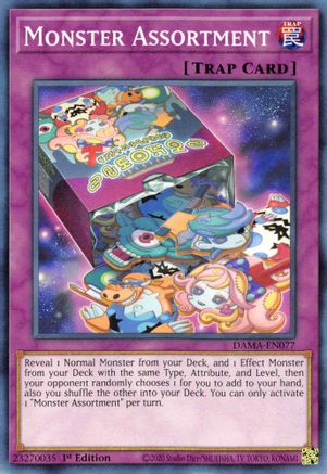 Monster Assortment (DAMA-EN077) - Dawn of Majesty 1st Edition