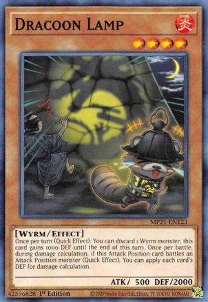 Dracoon Lamp (MP21-EN123) - 2021 Tin of Ancient Battles 1st Edition