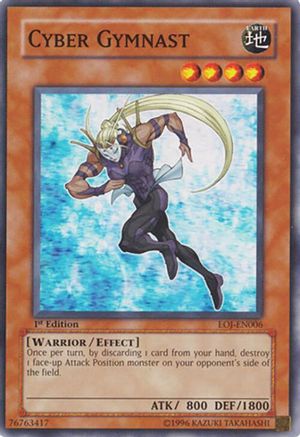 Cyber Gymnast (EOJ-EN006) - Enemy of Justice Unlimited