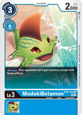 ModokiBetamon (BT6-021) - Double Diamond