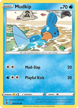 Mudkip 62/264 - SWSH08 Fusion Strike