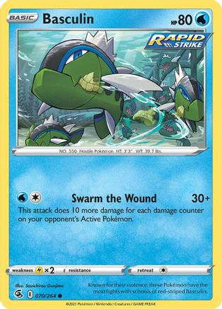 Basculin 70/264 - SWSH08 Fusion Strike
