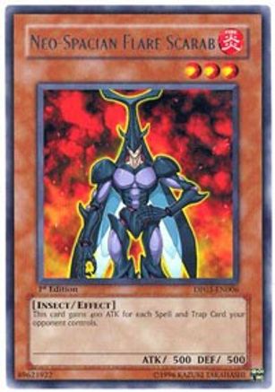 Neo-Spacian Flare Scarab (DP03-EN006) - Duelist Pack 3: Jaden Yuki 2 1st Edition