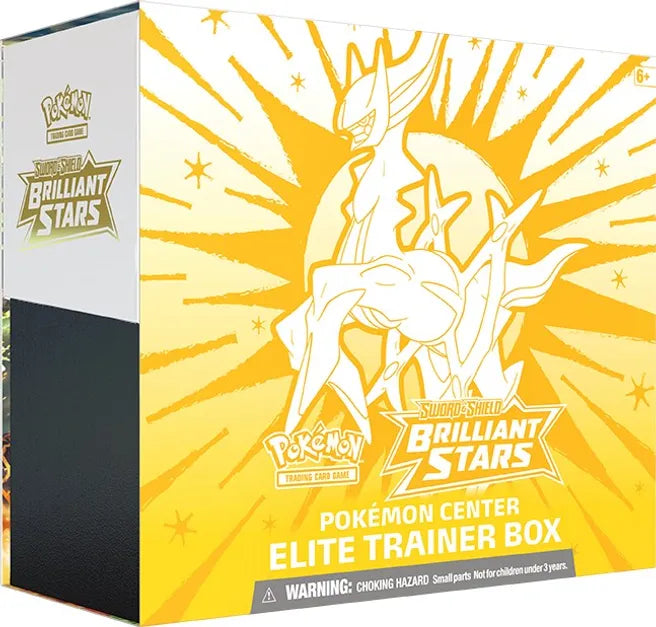 Pokémon TCG - Sword & Shield - Brilliant Stars - Elite Trainer Box (Pokemon Center Exclusive)