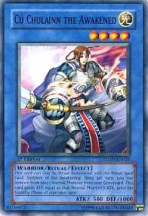 Cu Chulainn the Awakened (STON-EN033) - Strike of Neos 1st Edition
