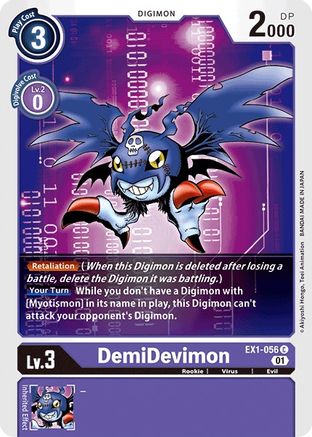 DemiDevimon (EX1-056) - Classic Collection