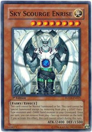 Sky Scourge Enrise (FOTB-EN021) - Force of the Breaker 1st Edition