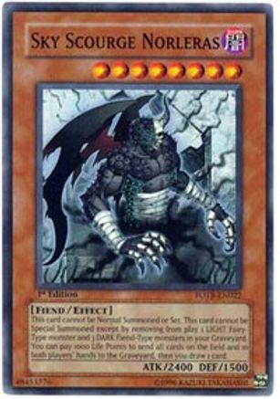 Sky Scourge Norleras (FOTB-EN022) - Force of the Breaker Unlimited
