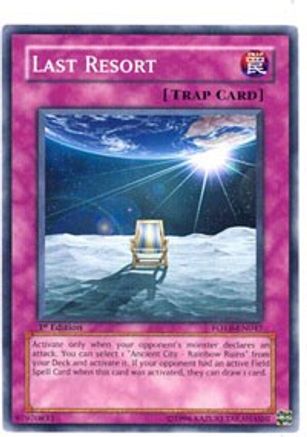 Last Resort (FOTB-EN047) - Force of the Breaker Unlimited