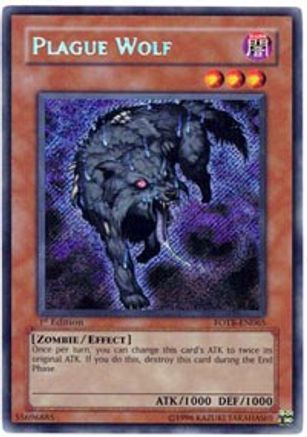Plague Wolf (FOTB-EN065) - Force of the Breaker 1st Edition