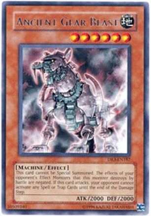 Ancient Gear Beast (DR3-EN187) - Dark Revelation Volume 3 Unlimited