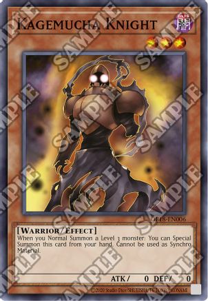Kagemucha Knight (OP18-EN006) - OTS Tournament Pack 18 Unlimited