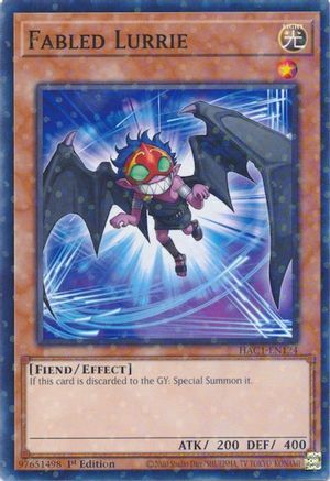 Fabled Lurrie (Duel Terminal) (HAC1-EN124) - Hidden Arsenal: Chapter 1 1st Edition