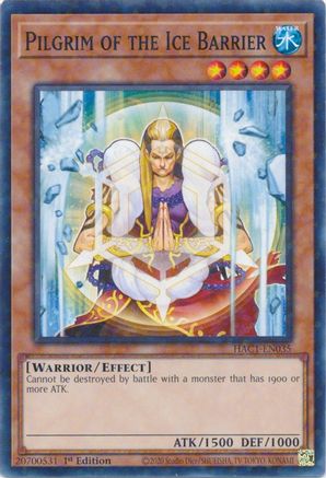 Pilgrim of the Ice Barrier (Duel Terminal) (HAC1-EN035) - Hidden Arsenal: Chapter 1 1st Edition
