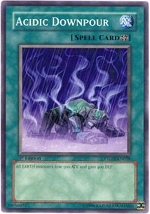 Acidic Downpour (PTDN-EN058) - Phantom Darkness 1st Edition