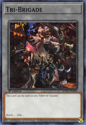 Tri-Brigade (SDAZ-EN049) - Structure Deck: Albaz Strike 1st Edition