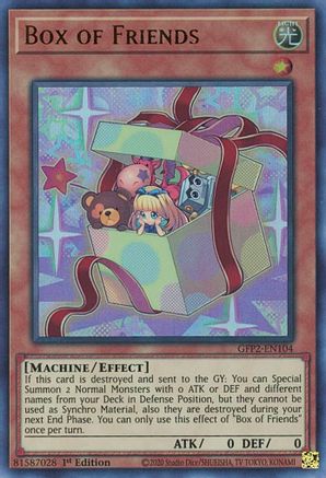 Box of Friends (GFP2-EN104) - Ghosts From the Past: The 2nd Haunting 1st Edition