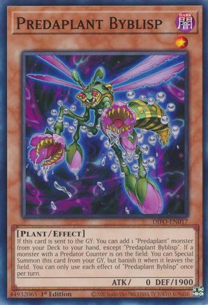 Predaplant Byblisp (DIFO-EN017) - Dimension Force 1st Edition
