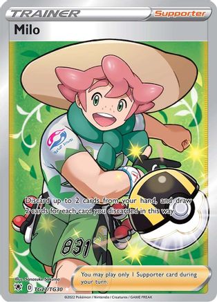 Milo TG27/30 - SWSH10 Astral Radiance Trainer Gallery Holofoil