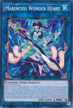 Marincess Wonder Heart (LED9-EN043) - Legendary Duelists: Duels From the Deep 1st Edition
