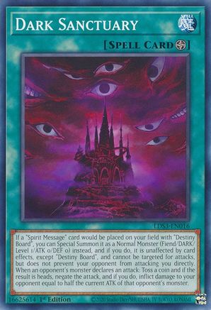 Dark Sanctuary (LDS3-EN016) - Legendary Duelists: Season 3 1st Edition