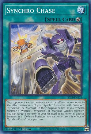 Synchro Chase (LDS3-EN123) - Legendary Duelists: Season 3 1st Edition
