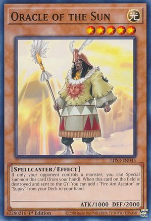 Oracle of the Sun (LDS3-EN045) - Legendary Duelists: Season 3 1st Edition