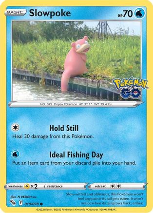 Slowpoke 19/78 - Pokemon GO