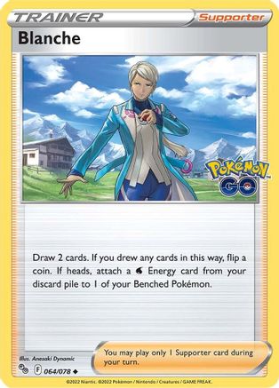 Blanche 64/78 - Pokemon GO