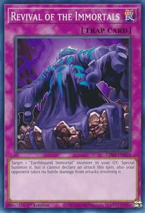 Revival of the Immortals (LDS3-EN059) - Legendary Duelists: Season 3 1st Edition