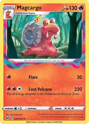Magcargo 22/196 - SWSH11 Lost Origin