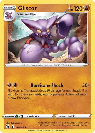 Gliscor 96/196 - SWSH11 Lost Origin