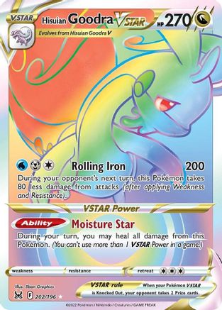 Hisuian Goodra VSTAR 202/196 - Lost Origin Holofoil