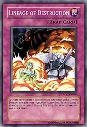 Lineage of Destruction (CSOC-EN069) - Crossroads of Chaos 1st Edition